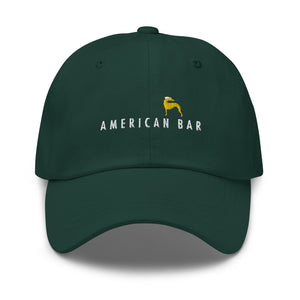 American Bar Green Whippet Hat