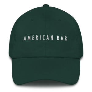 American Bar Green Text Hat