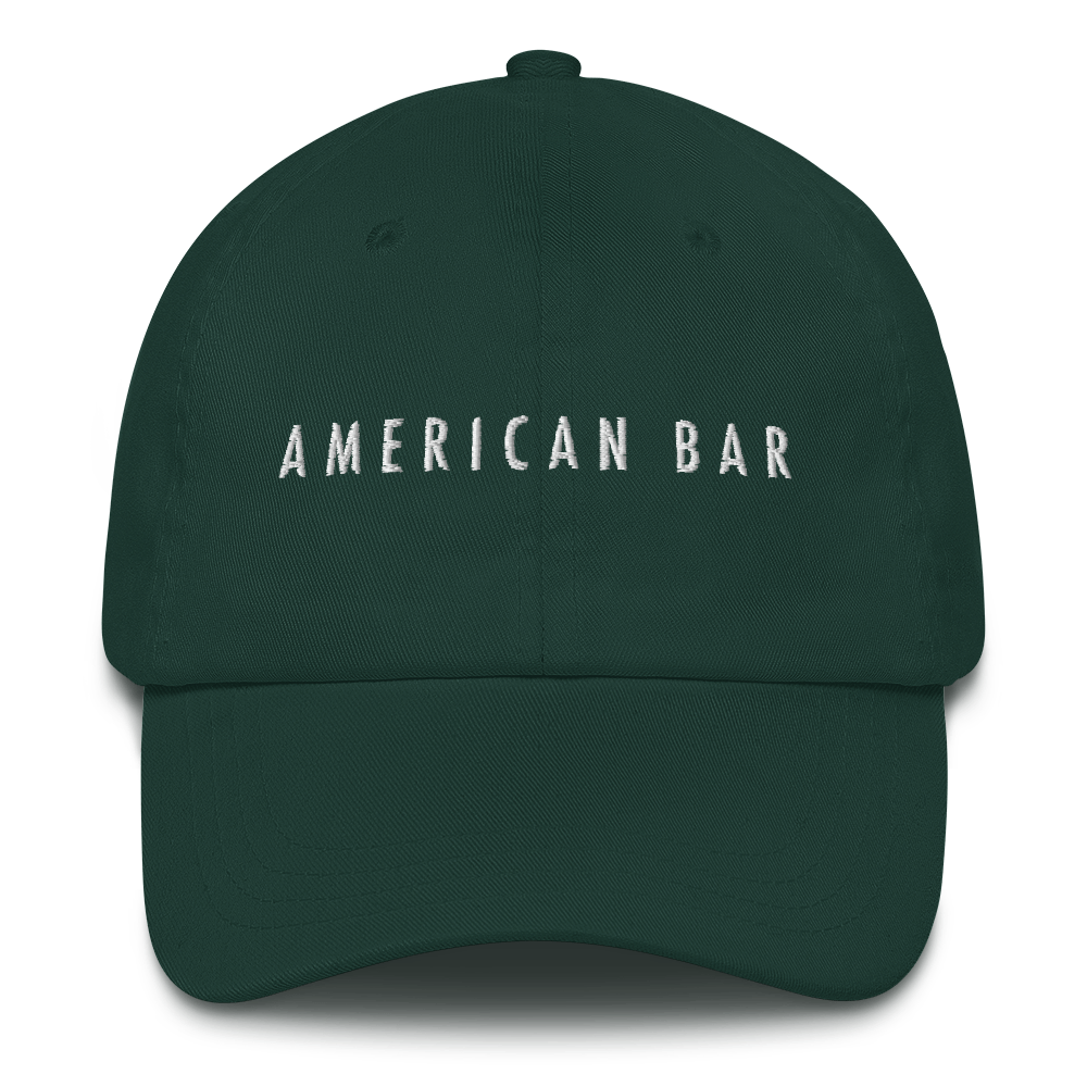 American Bar Green Text Hat